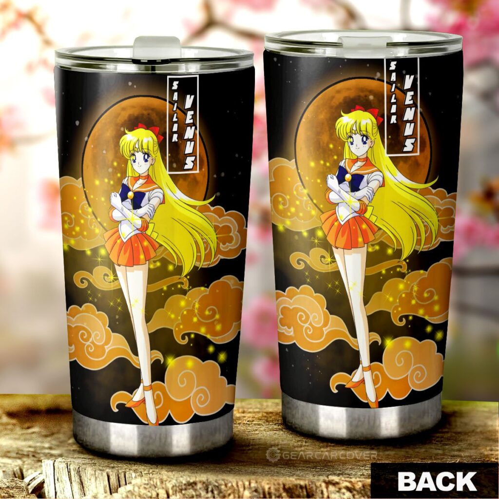 Sailor Venus Stainless Steel Anime Tumbler Cup Custom Sailor Moon Anime