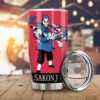 Sakonji Urokodaki Stainless Steel Anime Tumbler Cup Custom Demon Slayer Manga Style