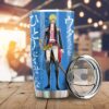 Sanji Film Red Stainless Steel Anime Tumbler Cup Custom One Piece Anime