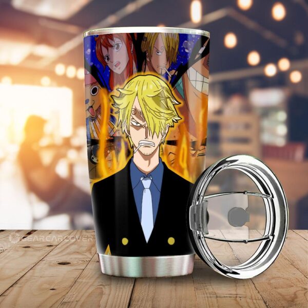 Sanji Stainless Steel Anime Tumbler Cup Custom Anime One Piece For Anime Fans