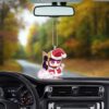 Santa Claus Kanao Ornament Custom Anime Demon Slayer Car Interior Accessories Christmas