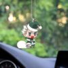 Santa Claus Sanemi Shinazugawa Ornament Custom Demon Slayer Anime Car Interior Accessories