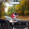 Santa Claus Sasori Ornament Custom Akatsuki Member Anime Car Interior Accessories Christmas Gifts