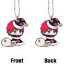 Santa Claus Sasori Ornament Custom Akatsuki Member Anime Car Interior Accessories Christmas Gifts