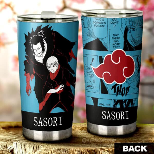 Sasori Stainless Steel Anime Tumbler Cup Custom Anime Manga Color Style