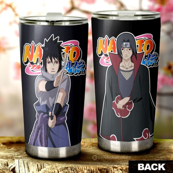 Sasuke And Itachi Stainless Steel Anime Tumbler Cup Custom Anime