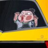 Shikamaru Hitting Glass Car Sticker Custom Naru Car Funny Accessories