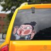 Shikamaru Hitting Glass Car Sticker Custom Naru Car Funny Accessories