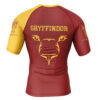 Hooktab Gryffindor Harry Potter V2 Short Sleeve Rash Guard Compression Shirt Cosplay Anime Gym Shirt