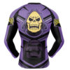 Hooktab Skeletor Masters Of The Universe Long Sleeve Rash Guard Compression Cosplay Anime Gym Shirt