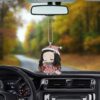 Sleepy Nezuko Ornament Custom Demon Slayer Anime Car Interior Accessories