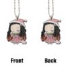 Sleepy Nezuko Ornament Custom Demon Slayer Anime Car Interior Accessories