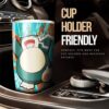 Snorlax Stainless Steel Anime Tumbler Cup Custom