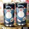 Snorlax Stainless Steel Anime Tumbler Cup Custom Tie Dye Style Anime