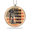 Soldier Ornament Custom US Flag Car Interior Accessories