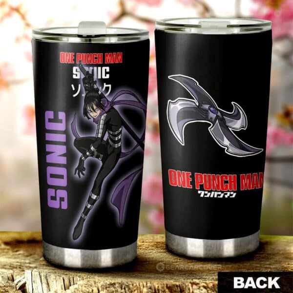 Speed o' Sound Sonic Stainless Steel Anime Tumbler Cup Custom One Punch Man Anime