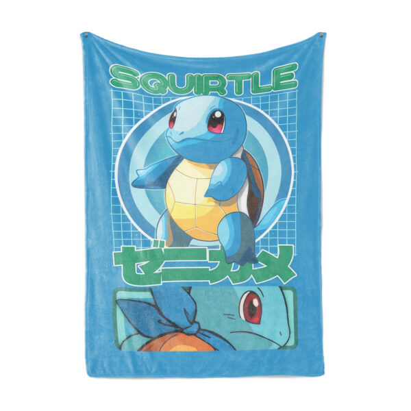 Squirtle Blanket Pokemon Blanket Anime Blanket