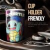 Squirtle Stainless Steel Anime Tumbler Cup Custom Anime Galaxy Manga Style