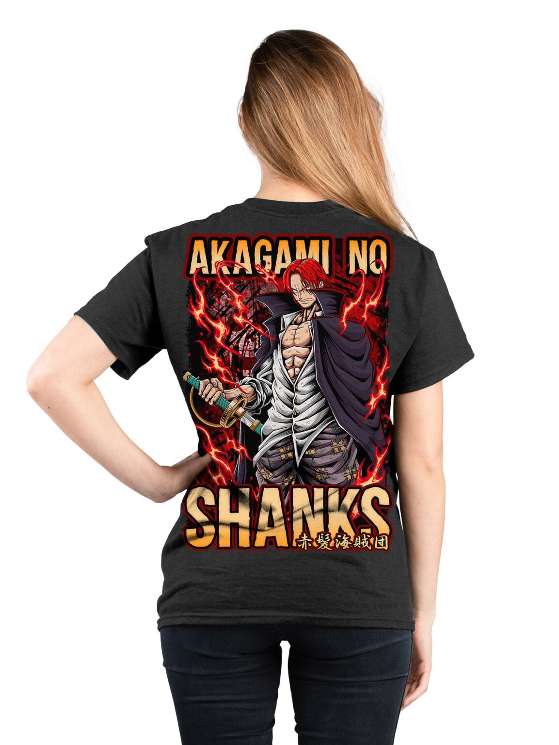 Akagami No Shanks One Piece Anime Unisex T-Shirt