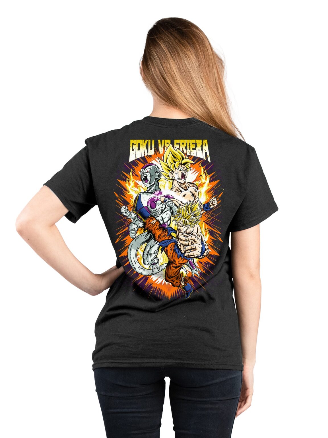 Goku Vs Frieza Dragon Ball Z Anime Unisex T-Shirt