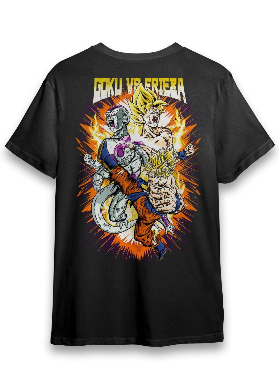 Goku Vs Frieza Dragon Ball Z Anime Unisex T-Shirt