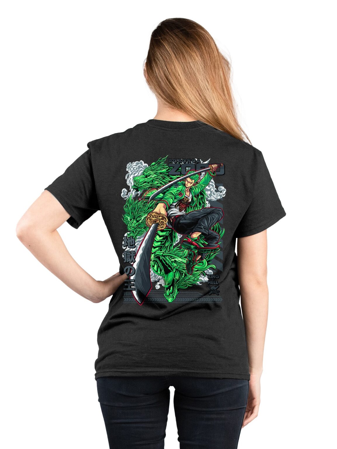 Nitoryu Zoro Urban One Piece Anime Unisex T-Shirt