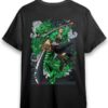 Nitoryu Zoro Urban One Piece Anime Unisex T-Shirt