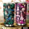 Tanjiro And Nezuko Stainless Steel Anime Tumbler Cup Custom Demon Slayer Anime