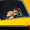 Tanjiro And Zenitsu Car Sticker Custom Demon Slayer Anime Car Accessories