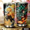 Tanjiro And Zenitsu Stainless Steel Anime Tumbler Cup Custom Anime Demon Slayer