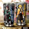 Tanjiro And Zenitsu Stainless Steel Anime Tumbler Cup Custom Demon Slayer Anime Mix Mangas