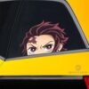 Tanjiro Kamado Car Sticker Custom Demon Slayer Anime Car Accessories