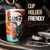 Tanjiro Kamado Stainless Steel Anime Tumbler Cup Custom Demon Slayer Anime