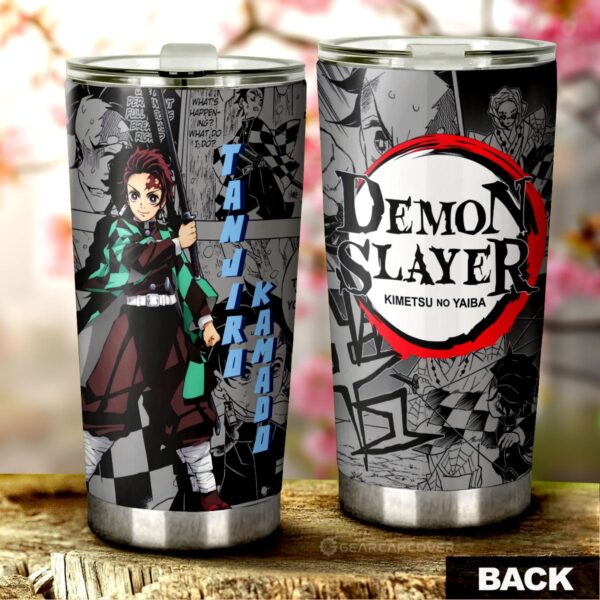 Tanjiro Kamado Stainless Steel Anime Tumbler Cup Custom Demon Slayer Anime Mix Mangas