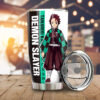 Tanjiro Kamado Stainless Steel Anime Tumbler Cup Custom Demon Slayer