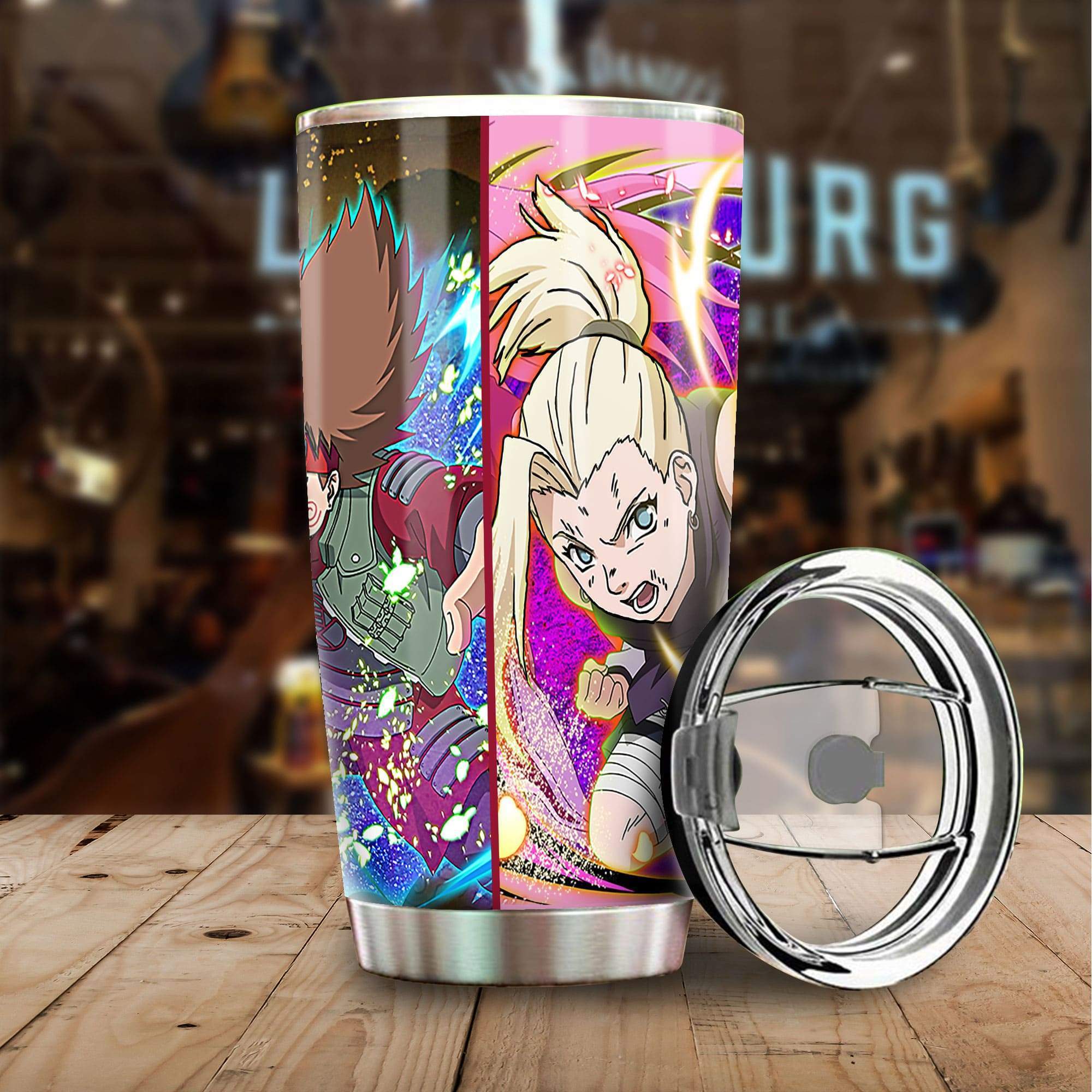 Team 10 Stainless Steel Anime Tumbler Cup Custom Anime