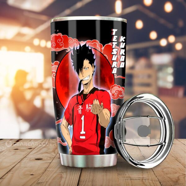 Tetsuro Kuroo Stainless Steel Anime Tumbler Cup Custom For Haikyuu Anime Fans
