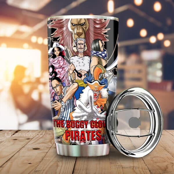 The Buggy Clown Pirates Stainless Steel Anime Tumbler Cup Custom One Piece Anime