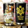 The Heart Pirates Stainless Steel Anime Tumbler Cup Custom One Piece Anime