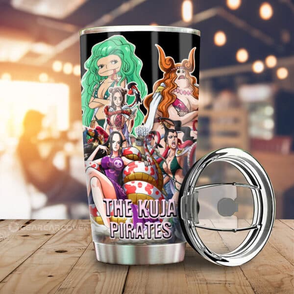The Kuja Pirates Stainless Steel Anime Tumbler Cup Custom One Piece Anime