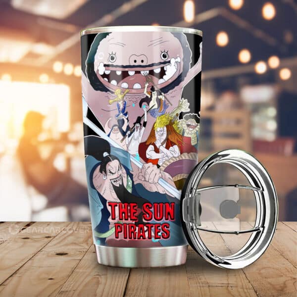 The Sun Pirates Stainless Steel Anime Tumbler Cup Custom One Piece Anime