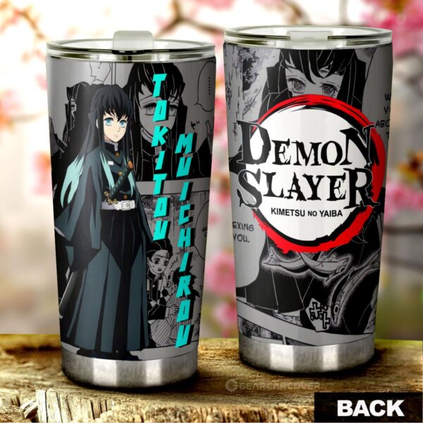 Tokitou Muichirou Stainless Steel Anime Tumbler Cup Custom Demon Slayer Anime Mix Mangas