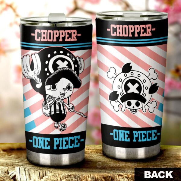Tony Tony Chopper Stainless Steel Anime Tumbler Cup Custom One Piece Anime Mix Manga Style