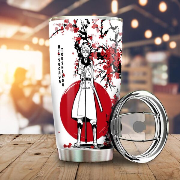Toshiro Hitsugaya Stainless Steel Anime Tumbler Cup Custom Japan Style Anime Bleach