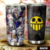 Trafalgar D. Water Law Funny Stainless Steel Anime Tumbler Cup Custom Anime For One Piece Fans