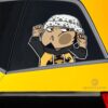 Trafalgar D. Water Law Hitting Glass Car Sticker Custom One Piece Anime Car Accessories For Anime Fans