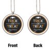 Trick Or Treat Personalized Ornament Custom Car Accessories Halloween Gifts