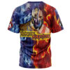 Hooktab Tripping Thanos and Kratos Marvel Anime T-Shirt