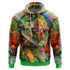 Hooktab Trippy Link Legend of Zelda Anime Hoodie