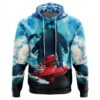 Hooktab Trippy Porco Rosso Studio Ghibli Anime Hoodie